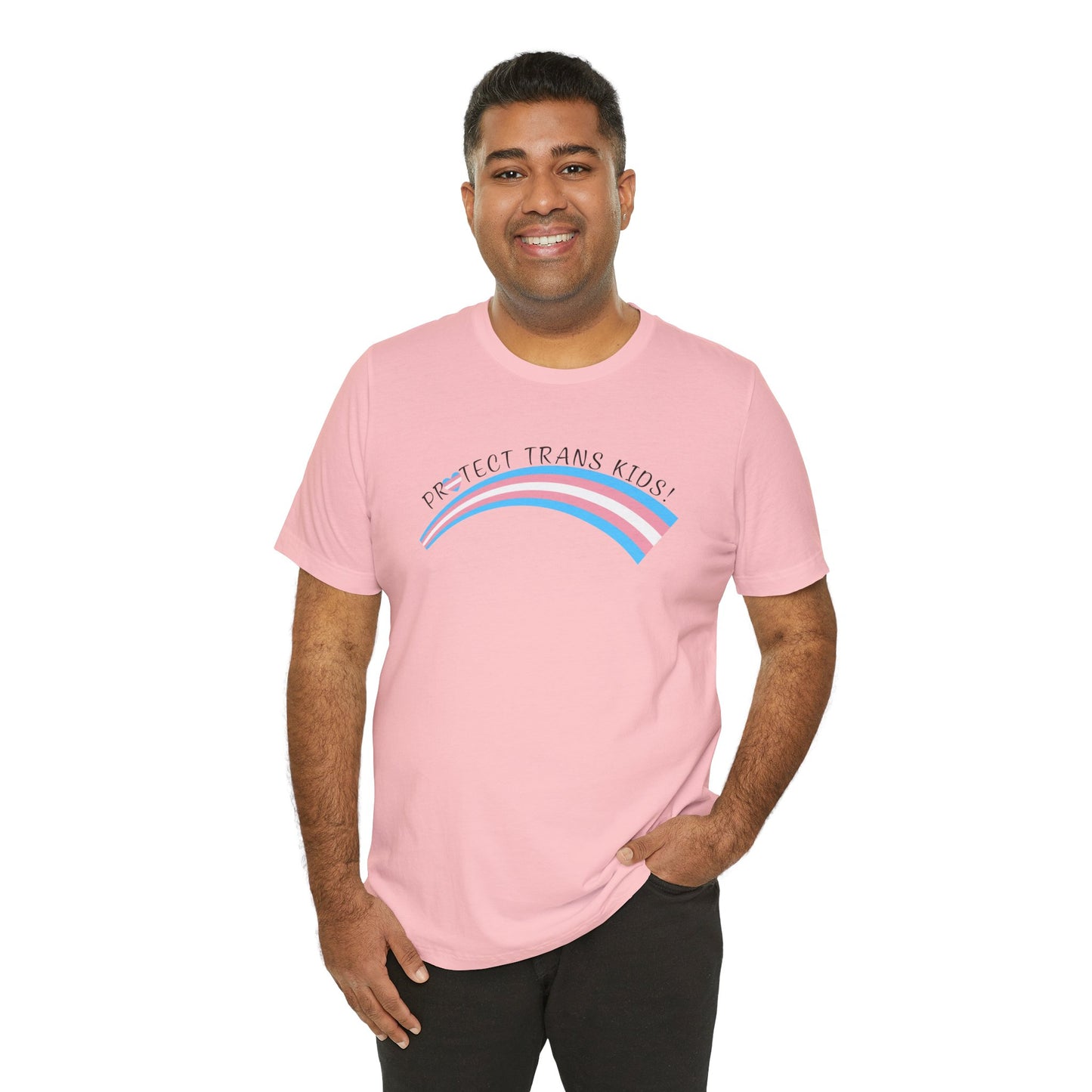 Protect Trans Kids T-Shirt — Trans Pride Rainbow Tee
