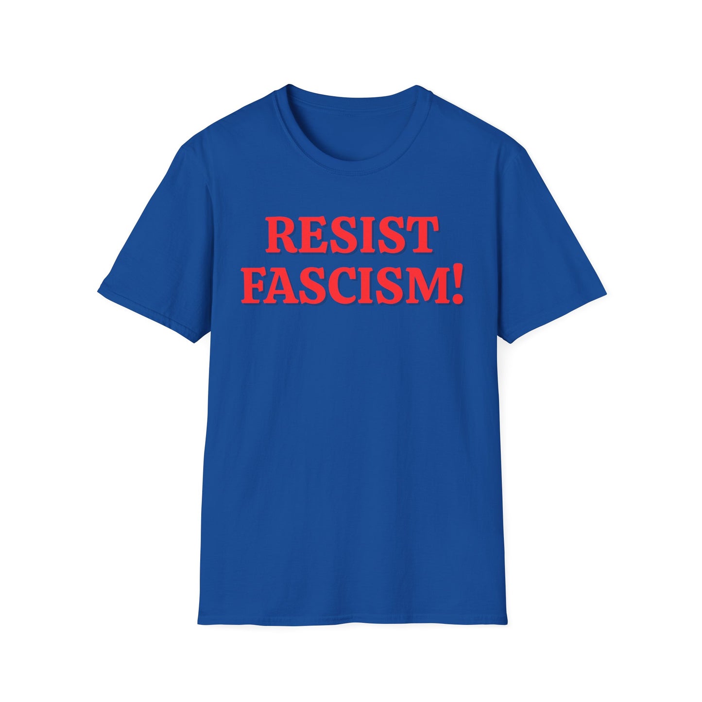 Resist Fascism T-Shirt – Bold Red Statement Tee for Activists
