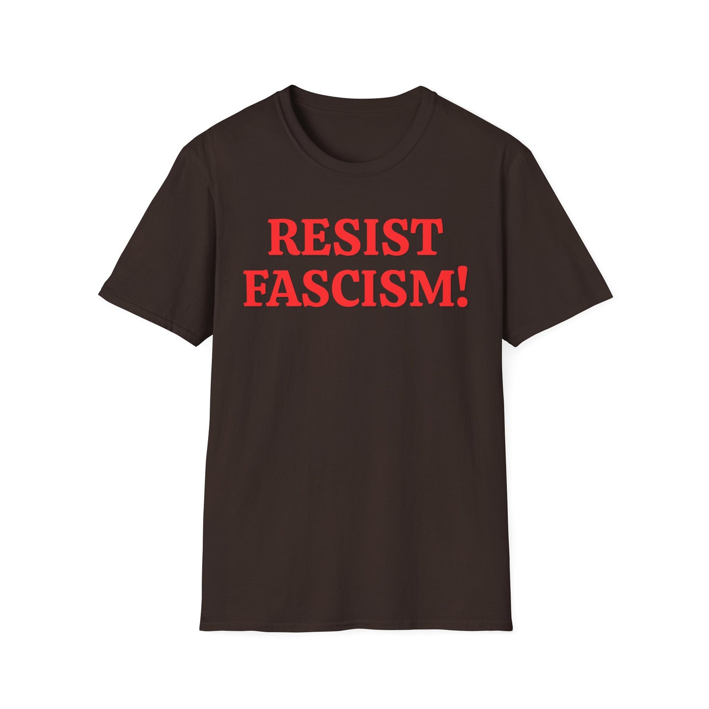 Resist Fascism T-Shirt – Bold Red Statement Tee for Activists