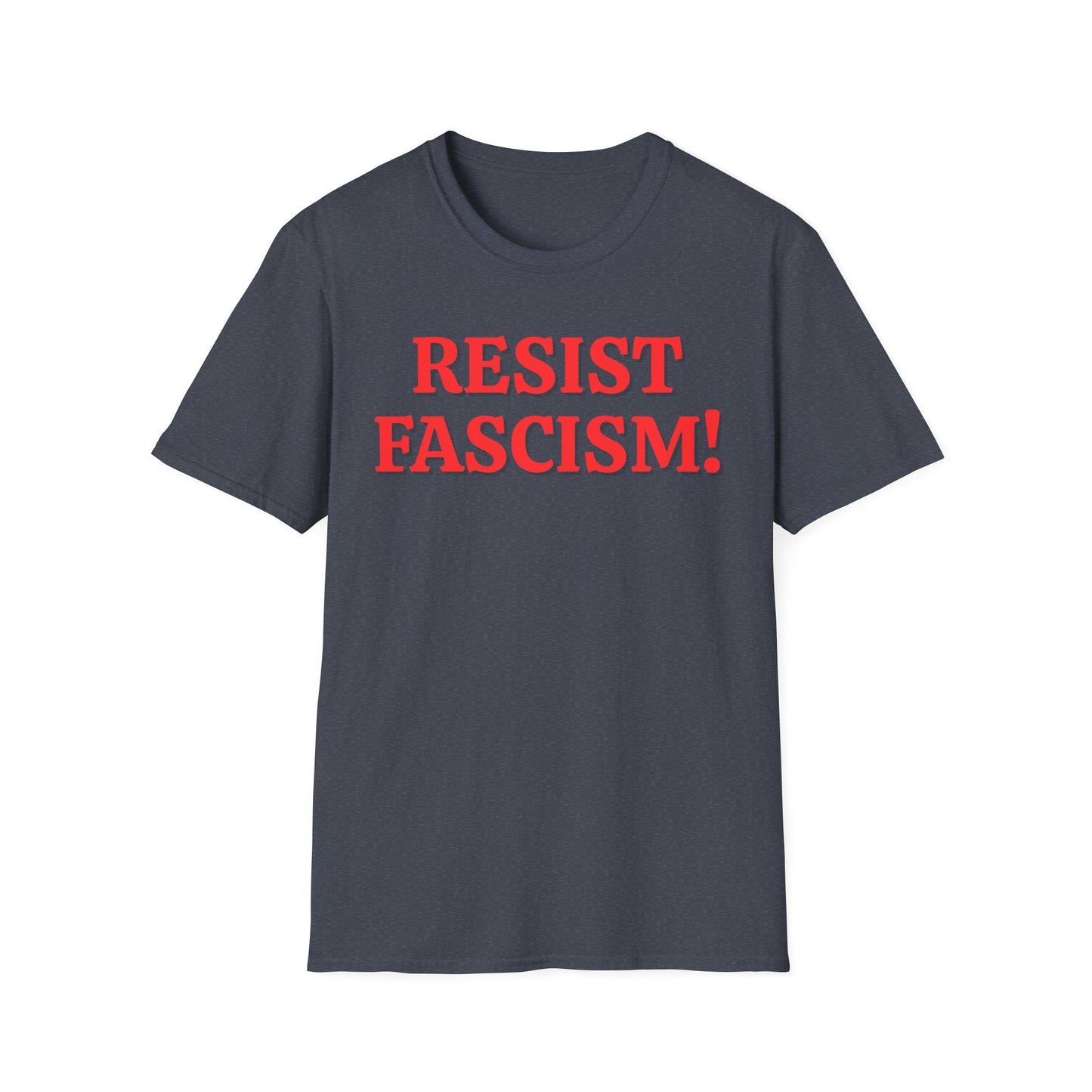 Resist Fascism T-Shirt – Bold Red Statement Tee for Activists
