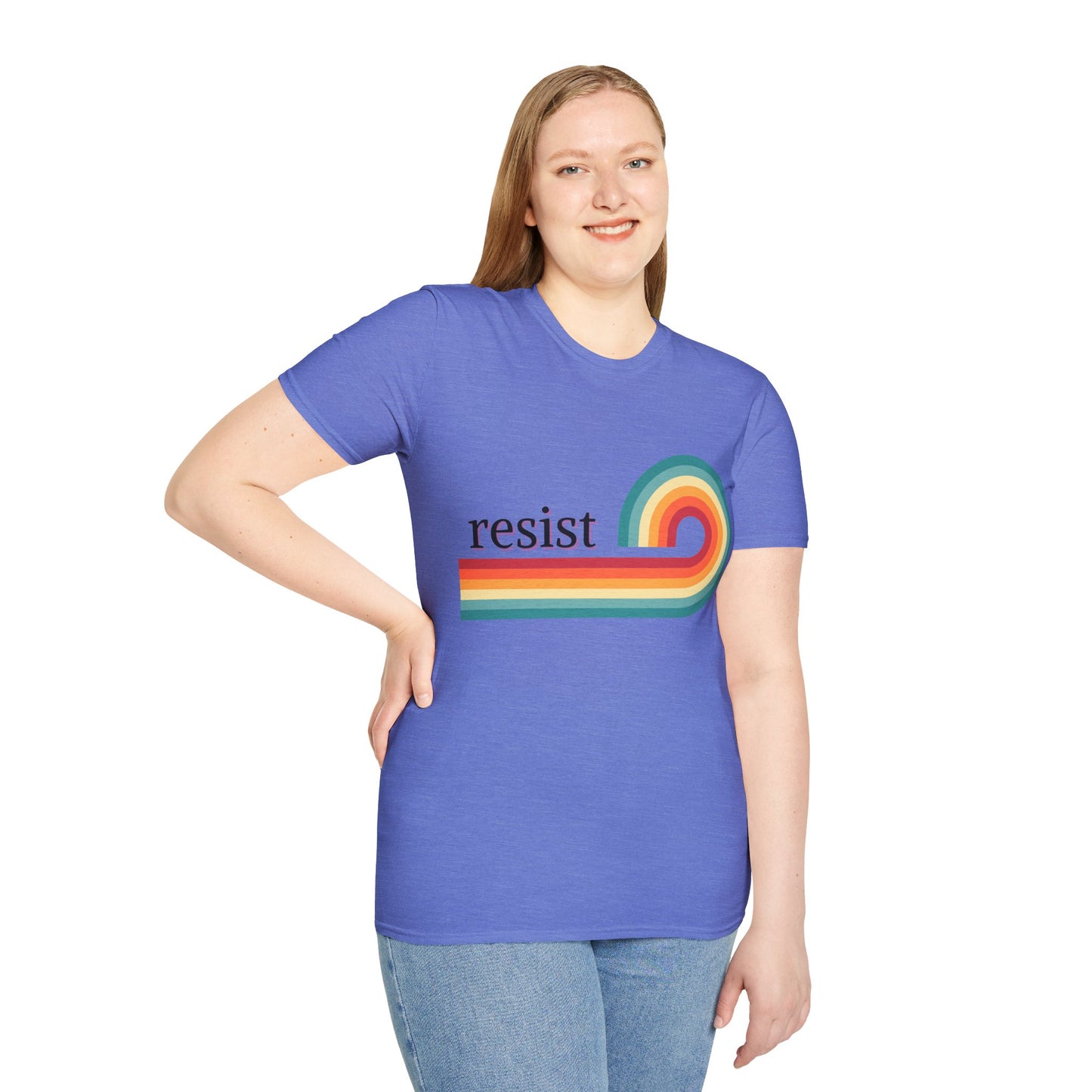 Resist Retro T-Shirt — Vintage Protest Graphic Tee
