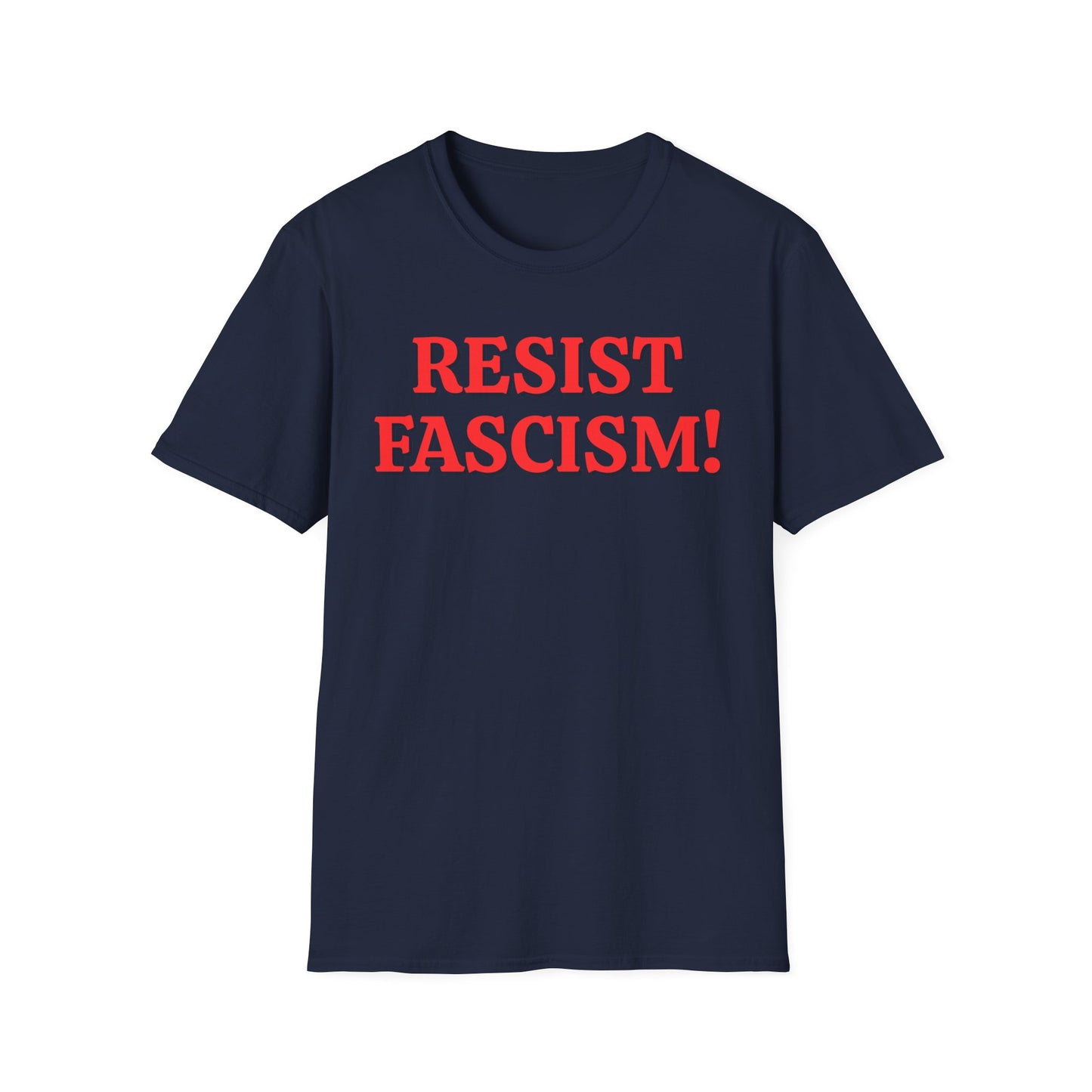 Resist Fascism T-Shirt – Bold Red Statement Tee for Activists