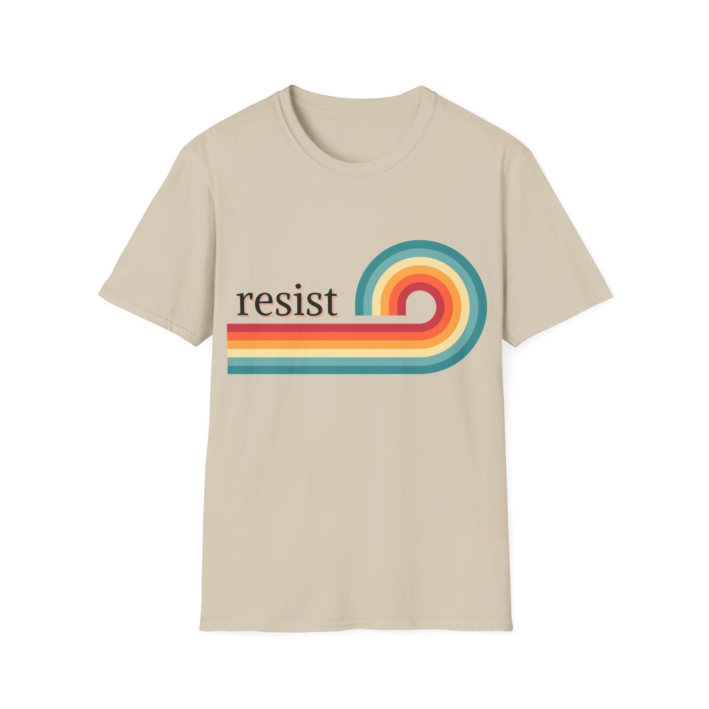 Resist Retro T-Shirt — Vintage Protest Graphic Tee