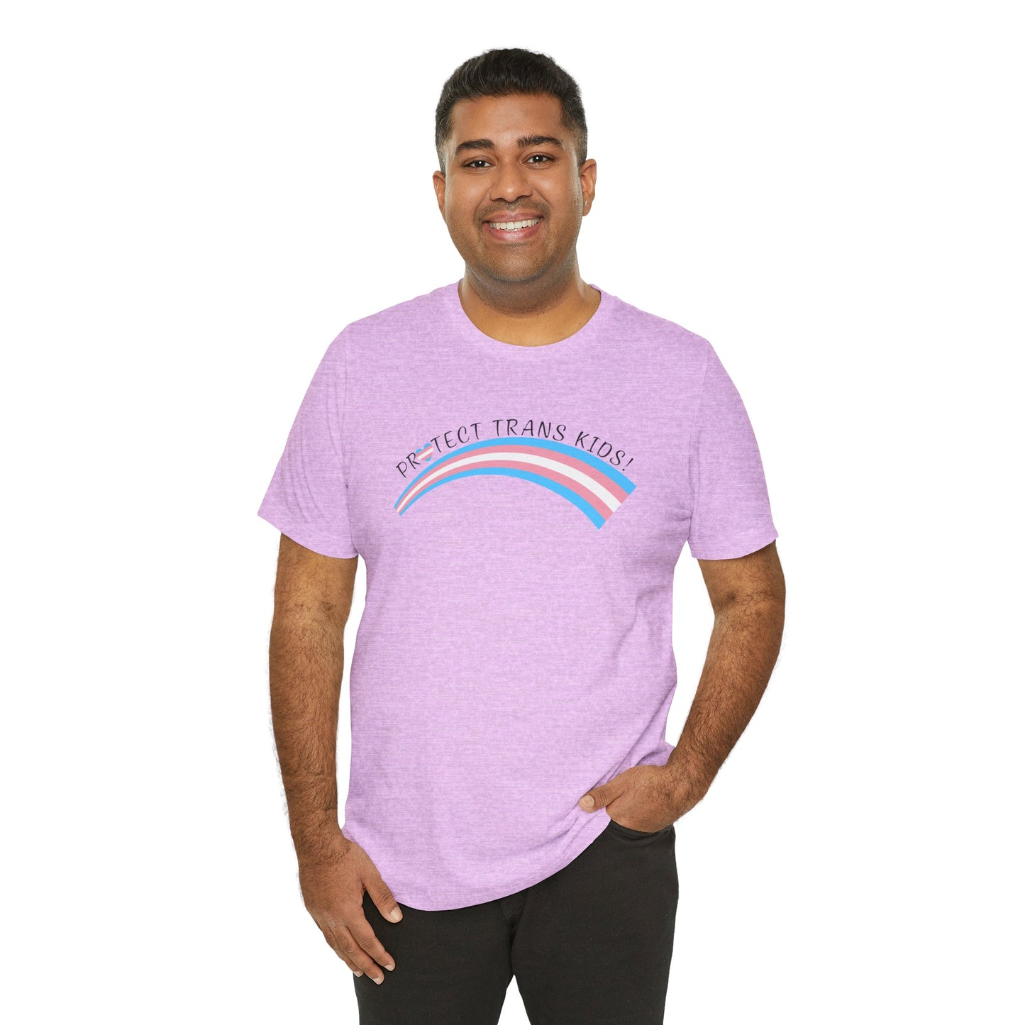 Protect Trans Kids T-Shirt — Trans Pride Rainbow Tee