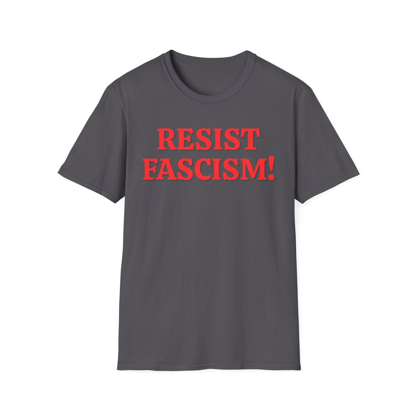Resist Fascism T-Shirt – Bold Red Statement Tee for Activists