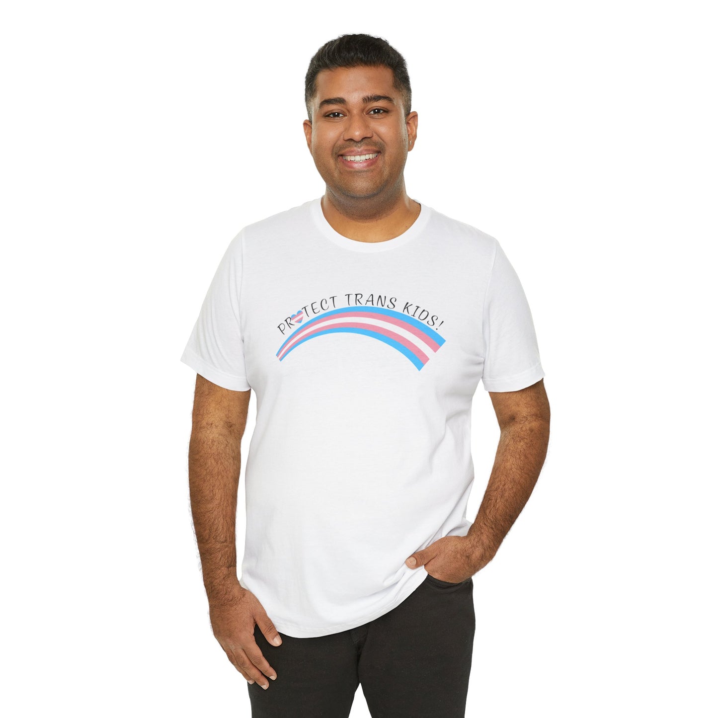 Protect Trans Kids T-Shirt — Trans Pride Rainbow Tee