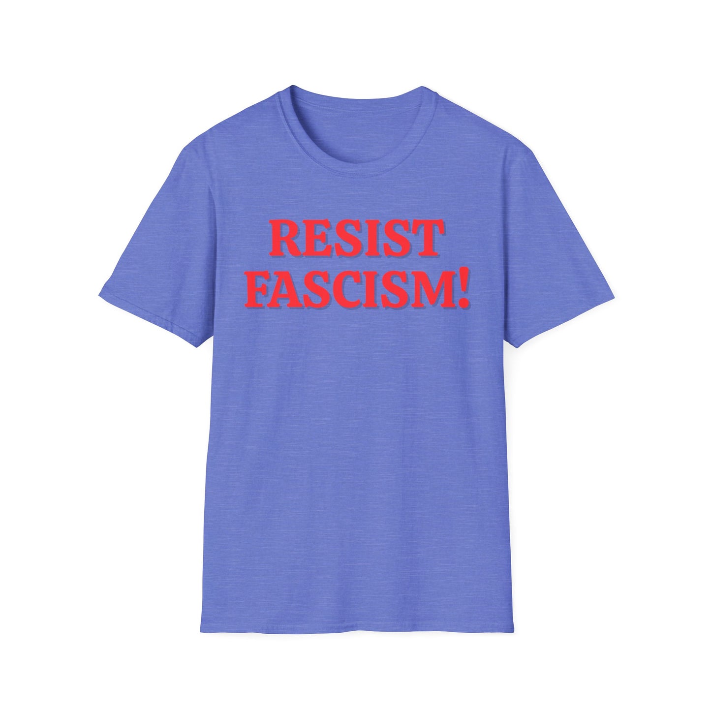 Resist Fascism T-Shirt – Bold Red Statement Tee for Activists