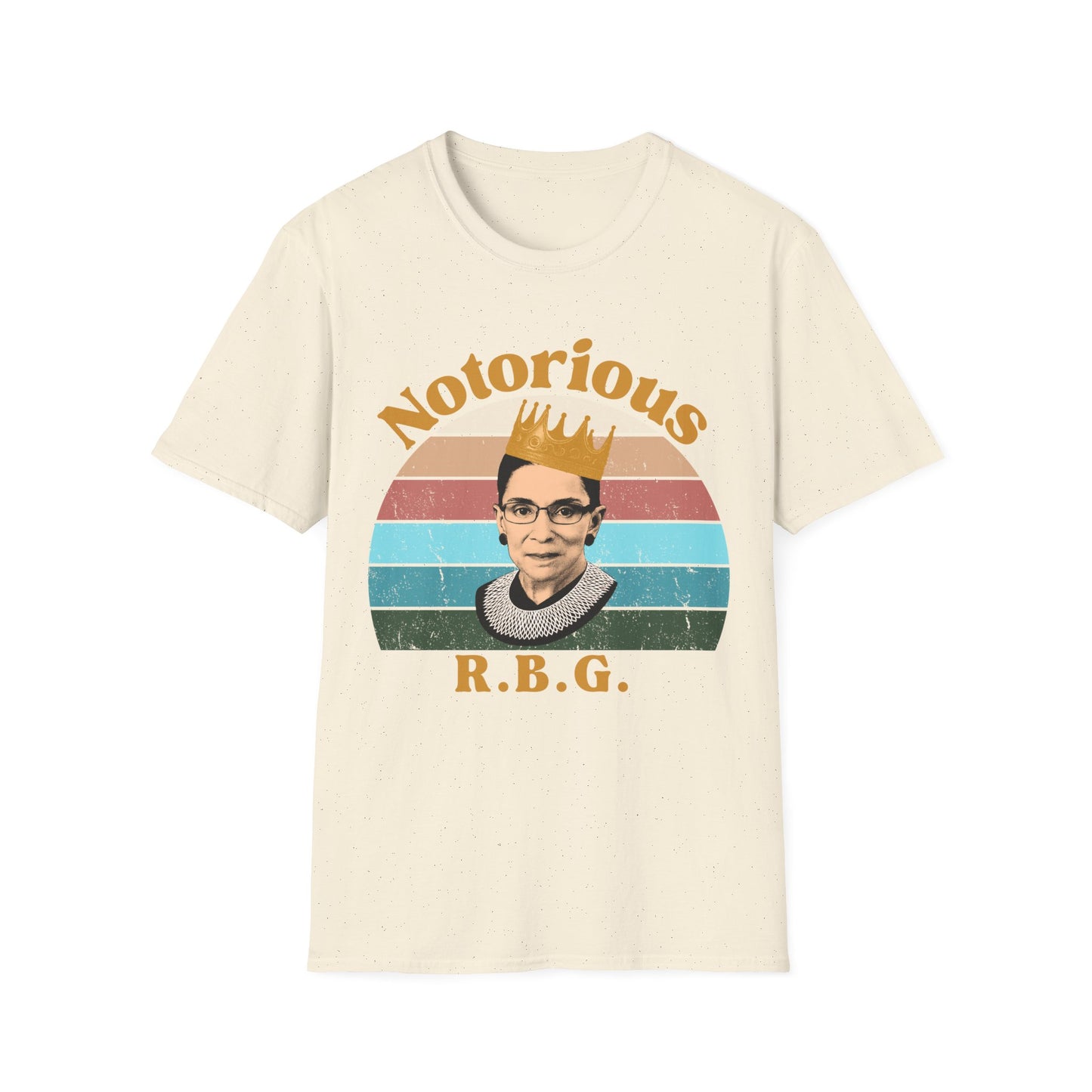 Unisex Notorious R.B.G. T-Shirt — Retro Ruth Bader Ginsburg Tribute Tee
