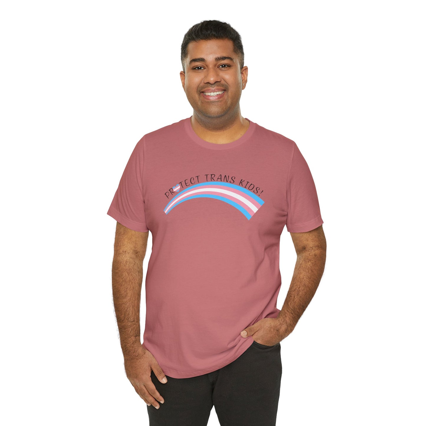Protect Trans Kids T-Shirt — Trans Pride Rainbow Tee