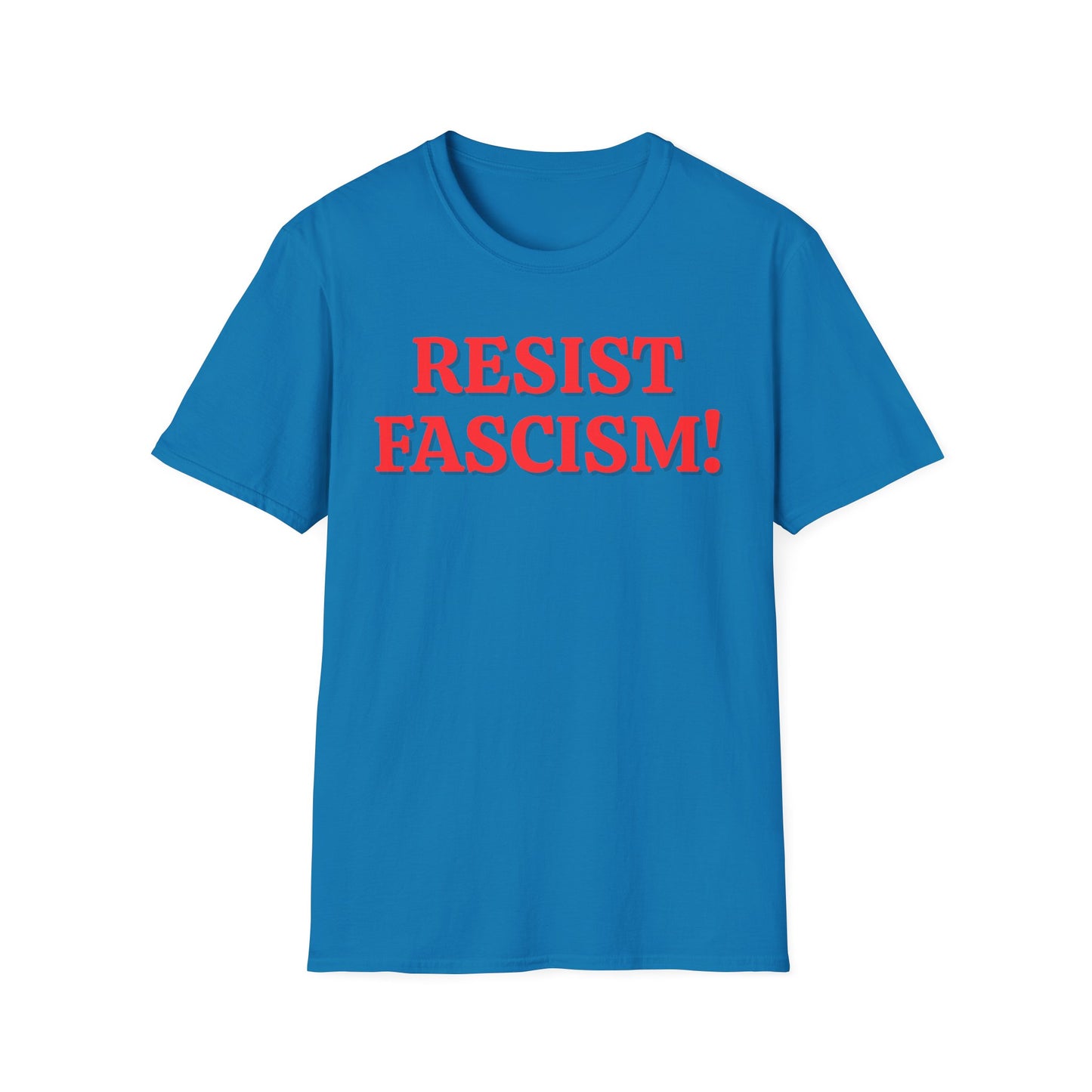 Resist Fascism T-Shirt – Bold Red Statement Tee for Activists