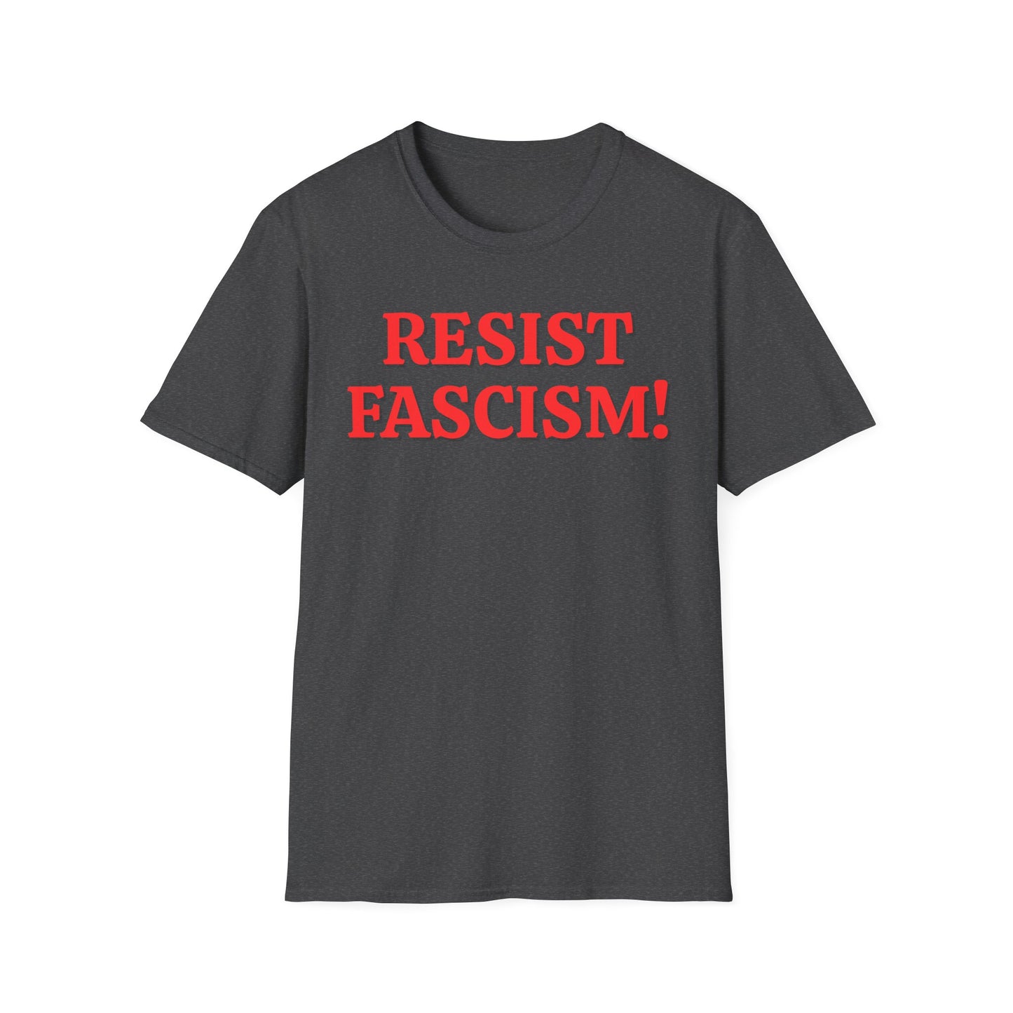 Resist Fascism T-Shirt – Bold Red Statement Tee for Activists