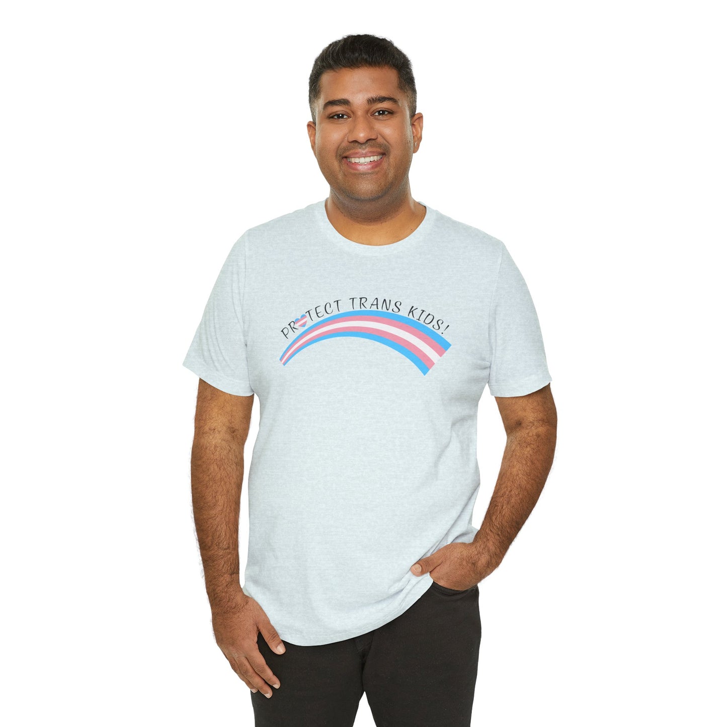 Protect Trans Kids T-Shirt — Trans Pride Rainbow Tee